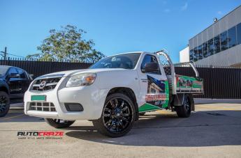 MAZDA BT 50 SLEDGE GLOSS BLACK MILLED ACCENTS